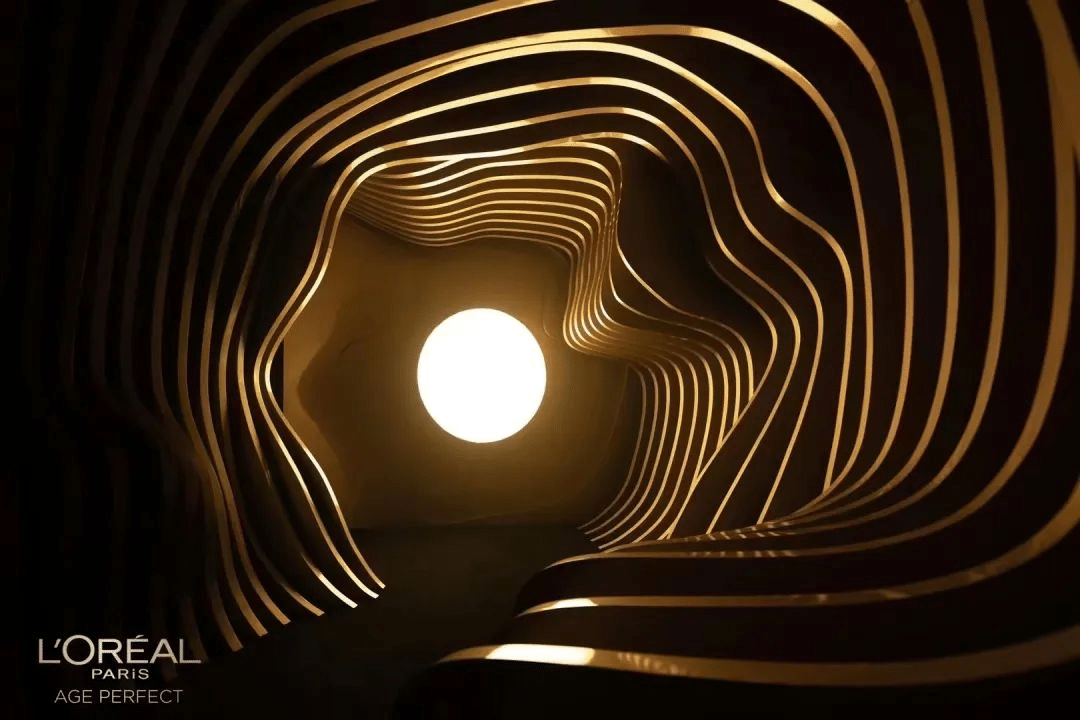 歐萊雅「金致松露系列·生息光影藝術展」